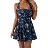Navy Blue Floral