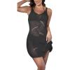 imageB2prity Womens Swimsuit Crochet Cover Up Knit Bikini Bathing Suit Swimwear Coverup Sleeveless V Neck Beach DressBlack