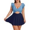 Blue Color Block
