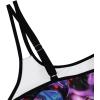 imageB2prity Tankini Bathing Suits for Women Tummy Control Two Piece Swimsuits Blouson Floral Print Swim Tank Top with Boy Shorts09