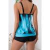 imageB2prity Tankini Bathing Suits for Women Tummy Control Two Piece Swimsuits Blouson Floral Print Swim Tank Top with Boy Shorts31