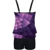 imageB2prity Tankini Bathing Suits for Women Tummy Control Two Piece Swimsuits Blouson Floral Print Swim Tank Top with Boy Shorts48