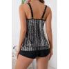 imageB2prity Tankini Bathing Suits for Women Tummy Control Two Piece Swimsuits Blouson Floral Print Swim Tank Top with Boy Shorts66