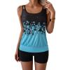 Light Blue Print  Black