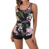Purple Print  Black