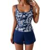 Print  Navy Blue
