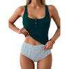 Peacock Green  Stripe