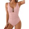 Ribbed，pink