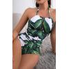 imageB2prity Womens Slimming One Piece Swimsuits Tummy Control Bathing Suit Halter Swimwear for Big Busted Curvy WomanA19