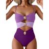 Purple Color Block