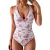 Red Blue Floral