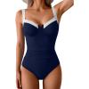 Navy Blue  White
