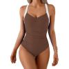 Brown(white Straps)