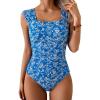 Blue and White Floral