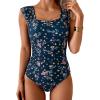 Navy and Pink Floral