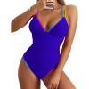 Royal Blue  Multi Colored Seams