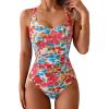 Red Blue Floral
