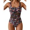 Black Pink Floral