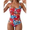 Red Floral Print