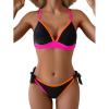 Black Orange Pink