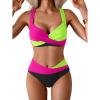 Pink Green Black