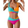 Teal Orange Pink