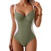 Army Green  White