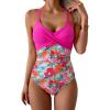 Hot Pink  Pink Floral