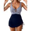 Stripe  Navy Blue